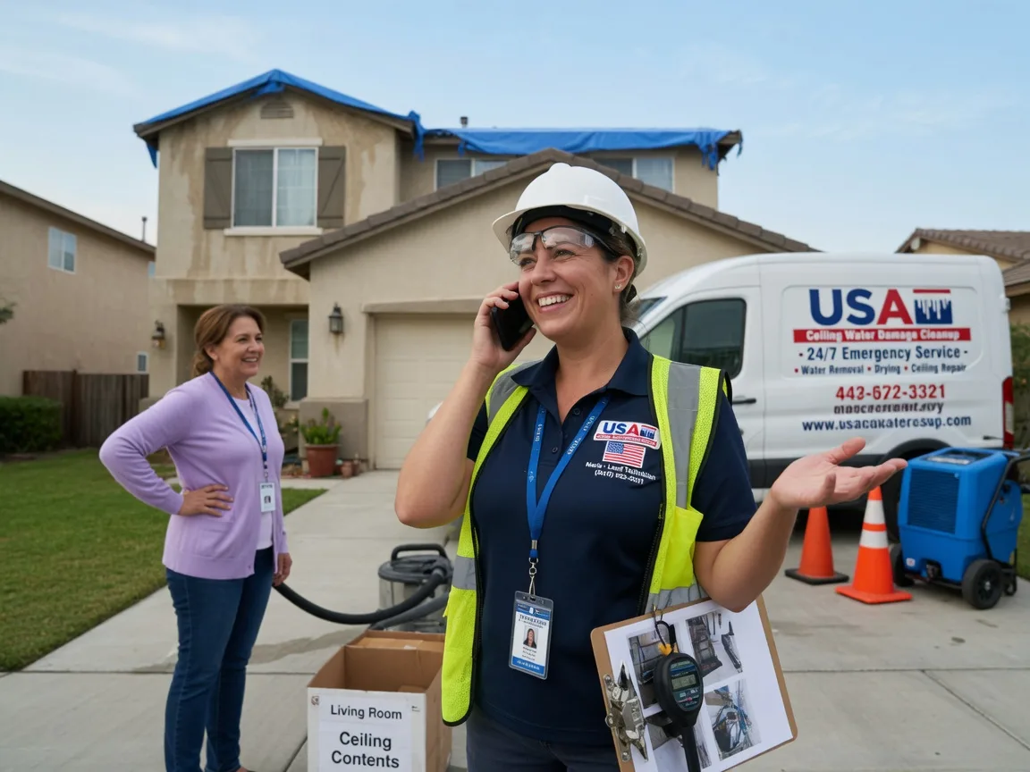 Ceiling Water Damage Restoration Danbury, TX FAQs